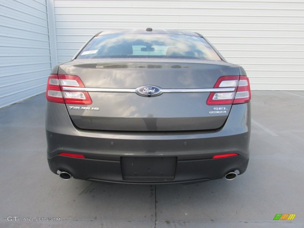 2015 Taurus SEL - Magnetic Metallic / Charcoal Black photo #5