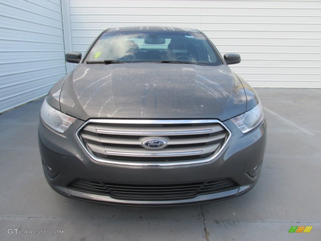 2015 Taurus SEL - Magnetic Metallic / Charcoal Black photo #8