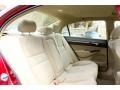 2008 Honda Civic Ivory Interior Rear Seat Photo