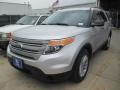 2015 Ingot Silver Ford Explorer FWD  photo #3
