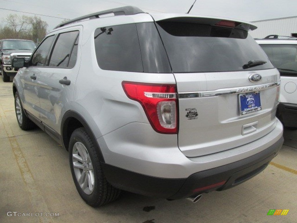 2015 Explorer FWD - Ingot Silver / Medium Light Stone photo #4