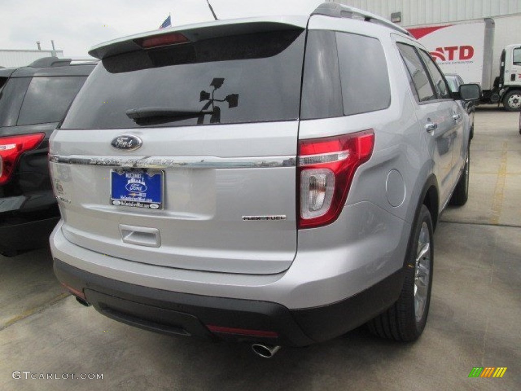 2015 Explorer Limited - Ingot Silver / Charcoal Black photo #4
