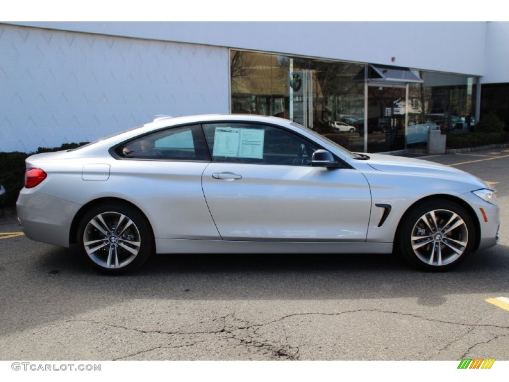 Glacier Silver Metallic 2014 BMW 4 Series 428i xDrive Coupe Exterior Photo #102499269