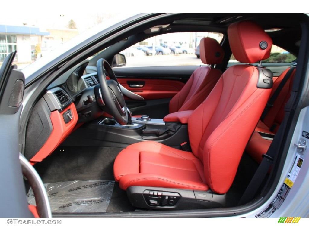 2014 BMW 4 Series 428i xDrive Coupe Front Seat Photo #102499422
