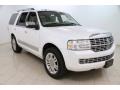 2012 White Platinum Metallic Tri-Coat Lincoln Navigator 4x4  photo #1