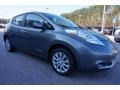 2015 Gun Metallic Nissan LEAF S  photo #7