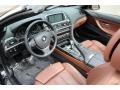2015 BMW 6 Series Cinnamon Brown Interior Interior Photo