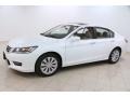 White Orchid Pearl 2014 Honda Accord EX-L V6 Sedan Exterior