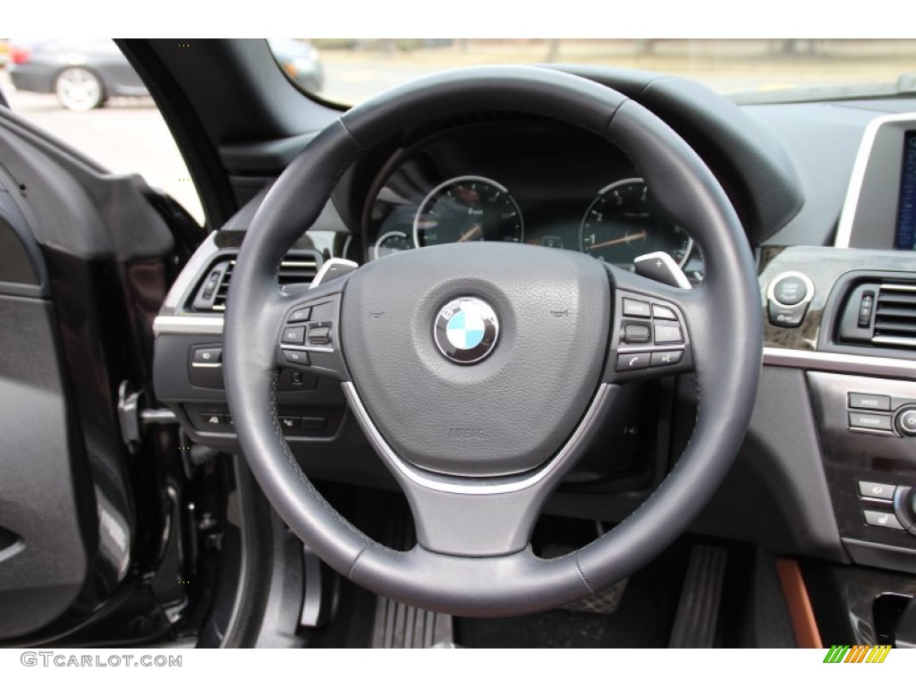 2015 BMW 6 Series 640i Convertible Steering Wheel Photos