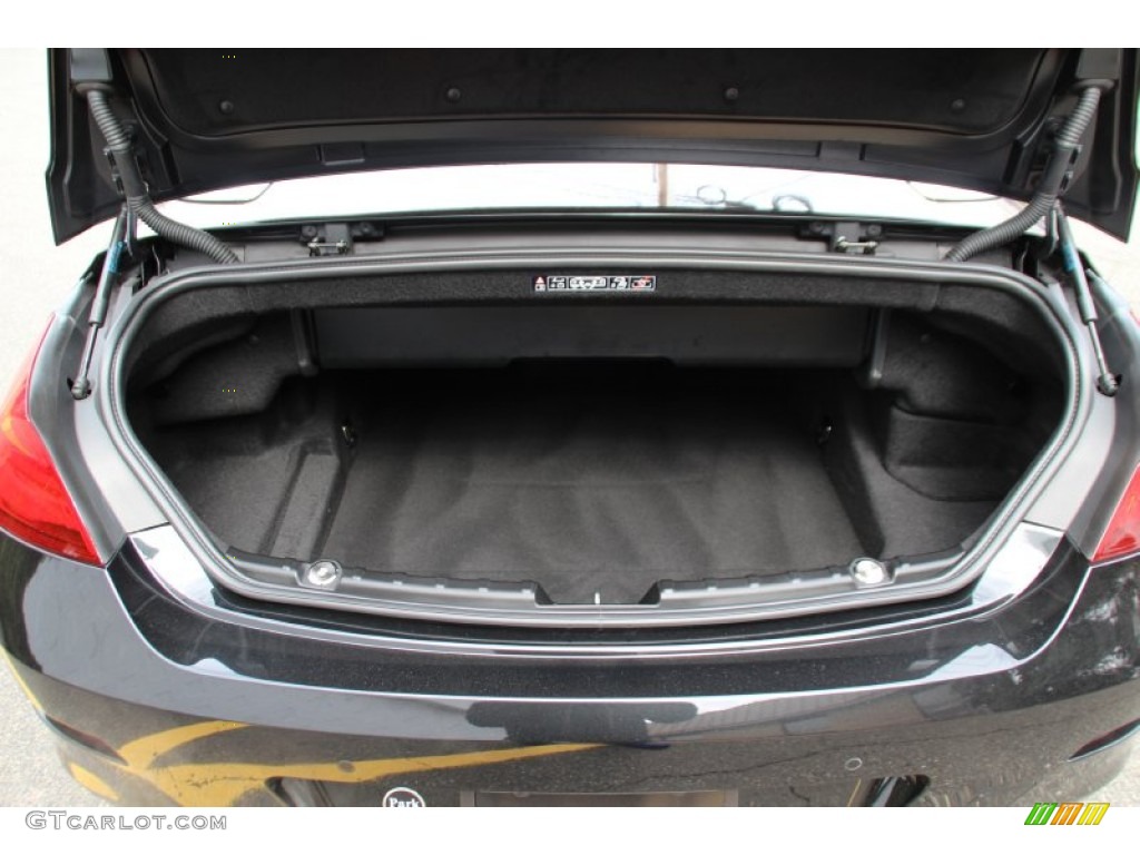 2015 BMW 6 Series 640i Convertible Trunk Photos