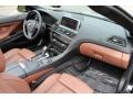 2015 BMW 6 Series Cinnamon Brown Interior Dashboard Photo