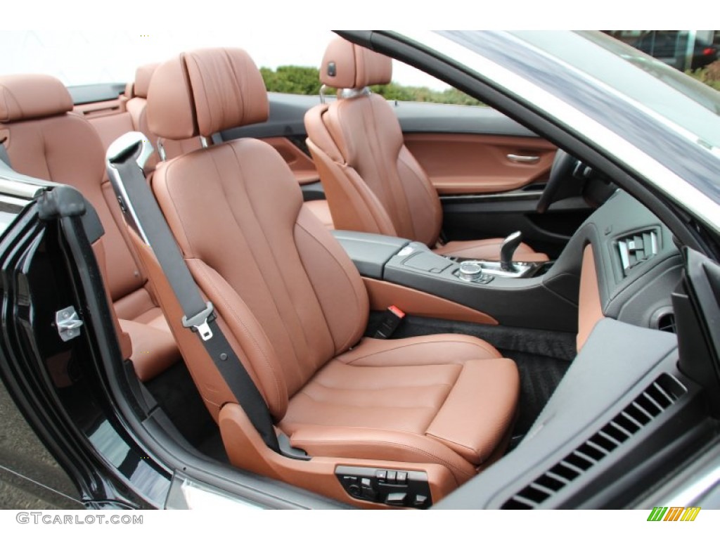 2015 BMW 6 Series 640i Convertible Front Seat Photos