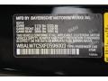 475: Black Sapphire Metallic 2015 BMW 6 Series 640i Convertible Color Code