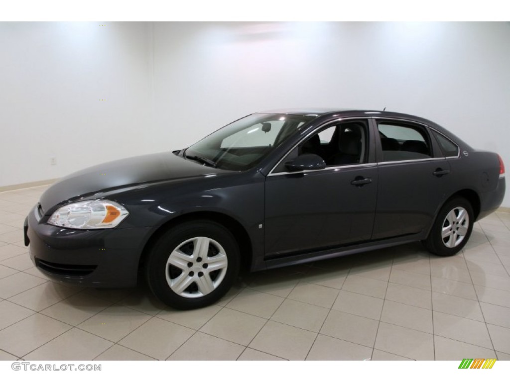 Slate Metallic 2009 Chevrolet Impala LS Exterior Photo #102501413