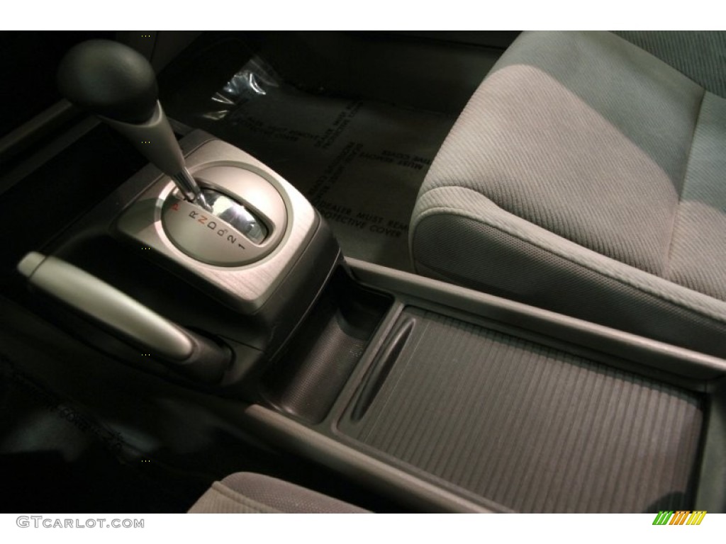 2011 Civic LX Sedan - Polished Metal Metallic / Gray photo #9