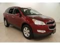 Red Jewel Metallic 2011 Chevrolet Traverse LT