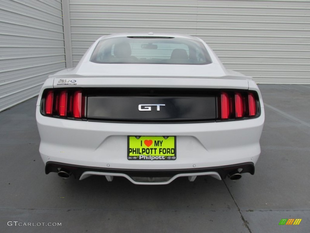 2015 Mustang GT Premium Coupe - Oxford White / Ebony photo #5