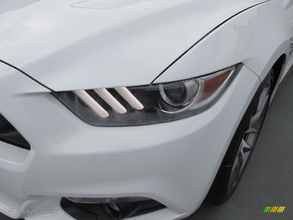 2015 Mustang GT Premium Coupe - Oxford White / Ebony photo #9