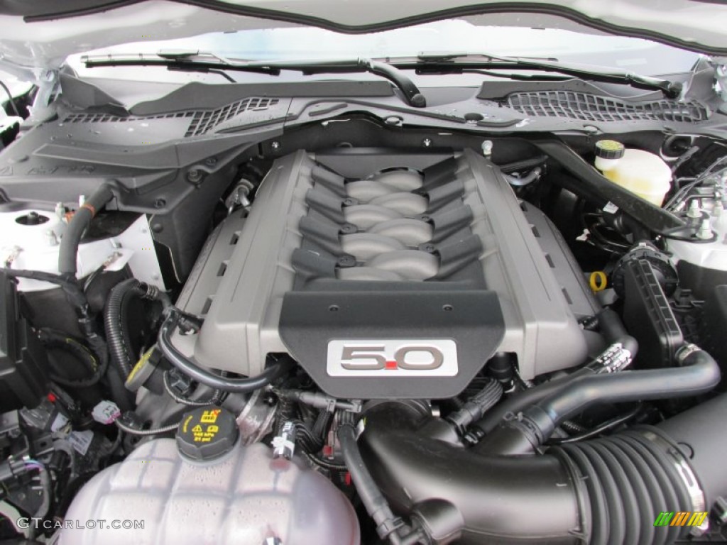 2015 Ford Mustang GT Premium Coupe 5.0 Liter DOHC 32-Valve Ti-VCT V8 Engine Photo #102502322