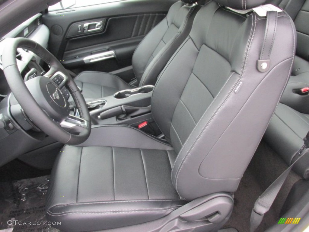 2015 Ford Mustang GT Premium Coupe Front Seat Photo #102502401