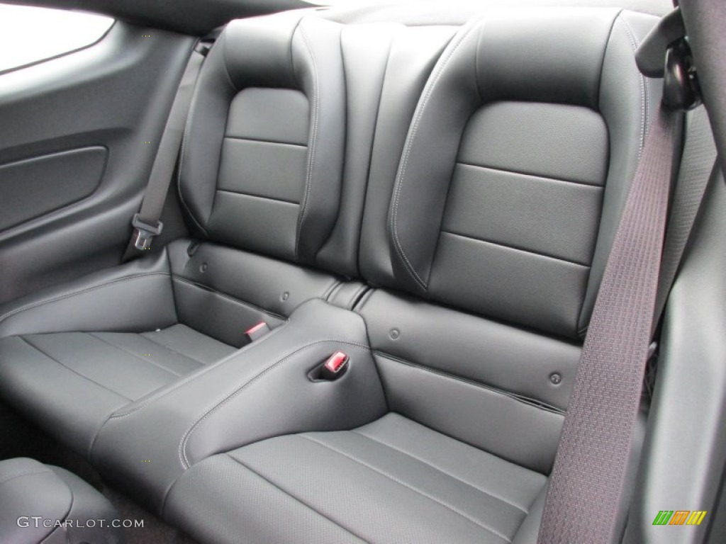 2015 Ford Mustang GT Premium Coupe Rear Seat Photo #102502431