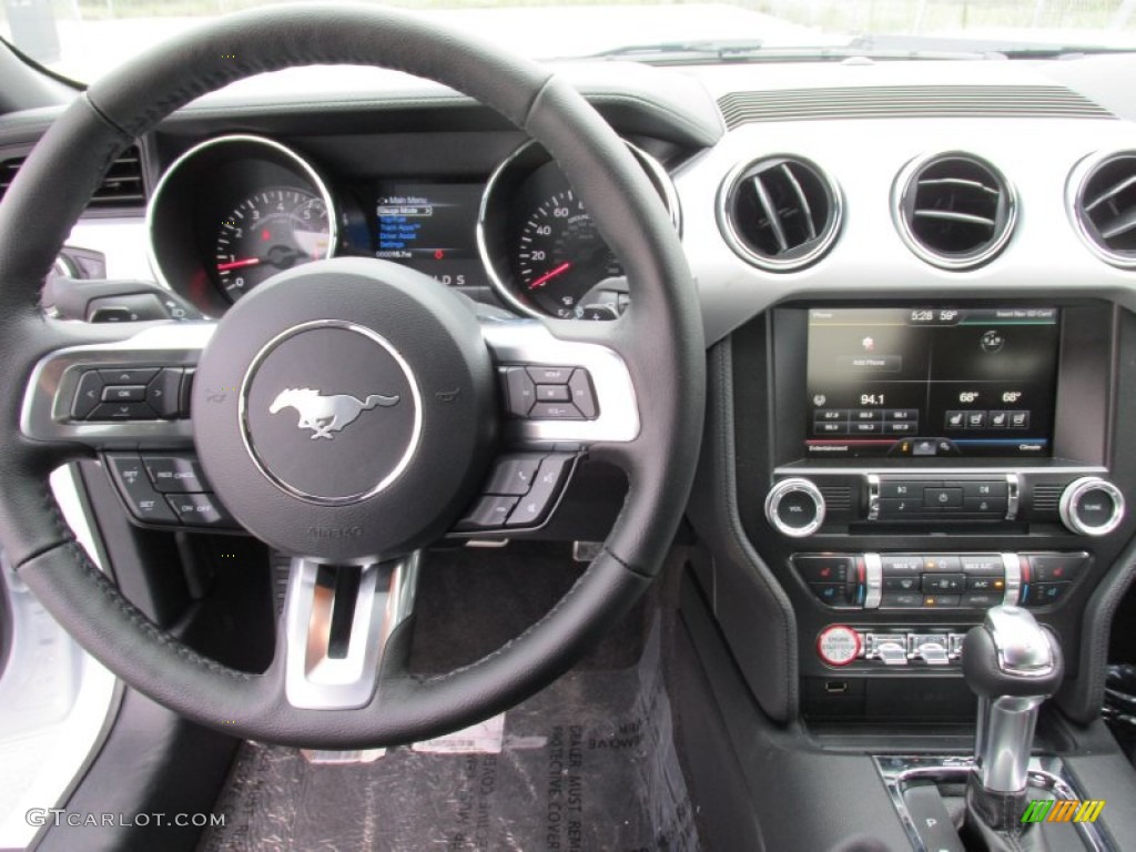 2015 Mustang GT Premium Coupe - Oxford White / Ebony photo #23