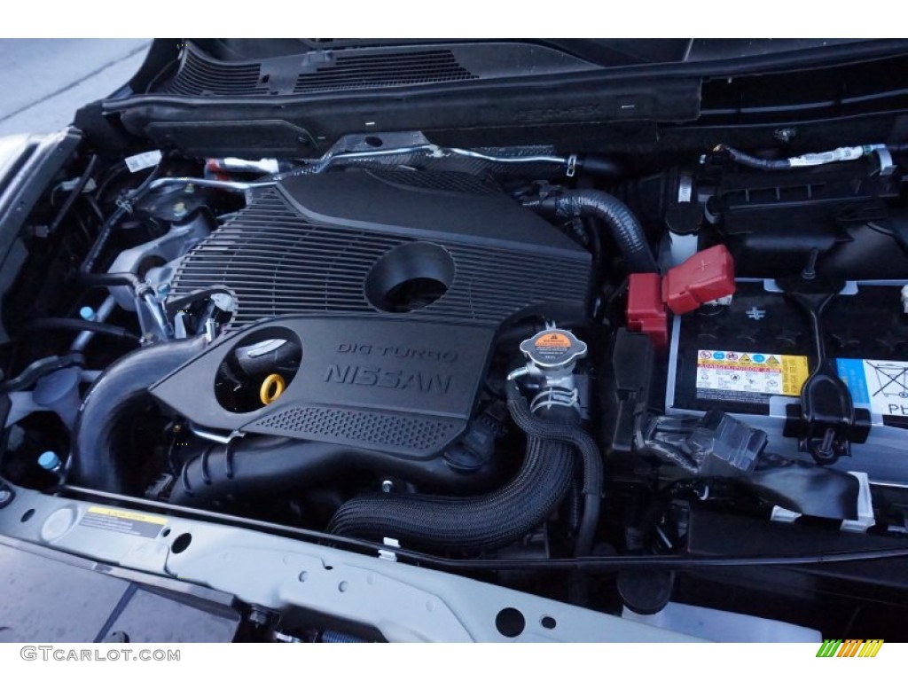 2015 Nissan Juke SV 1.6 Liter DIG Turbocharged DOHC 16-Valve CVTCS 4 Cylinder Engine Photo #102502488