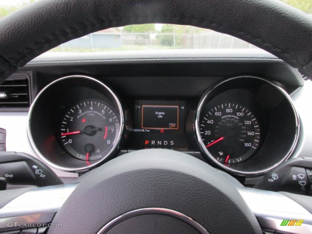 2015 Ford Mustang GT Premium Coupe Gauges Photo #102502563