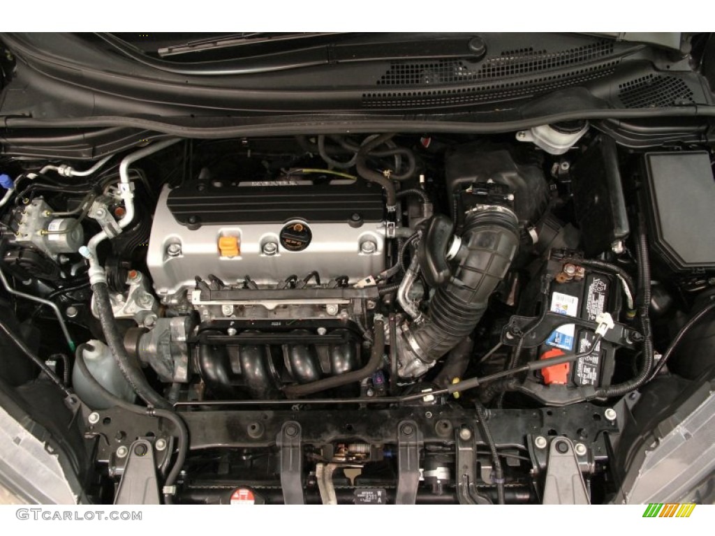 2012 CR-V EX 4WD - Crystal Black Pearl / Black photo #19