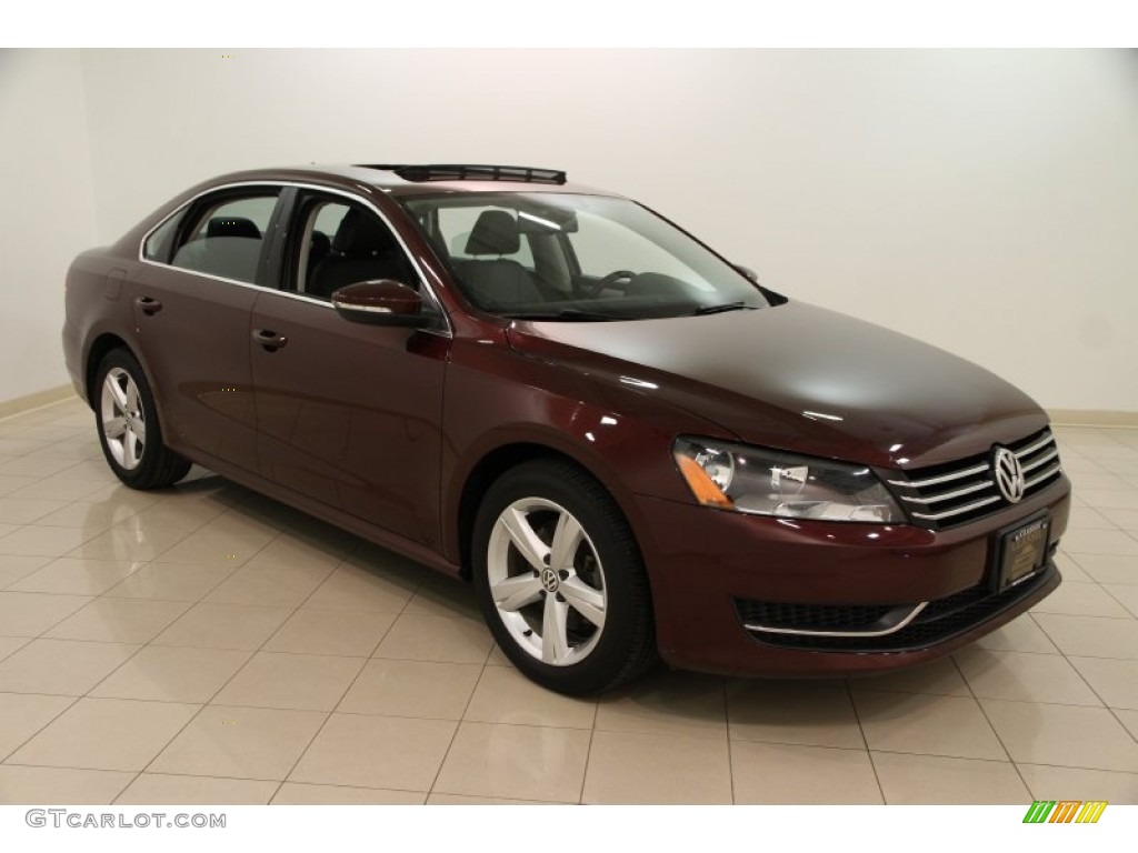 Opera Red Metallic Volkswagen Passat