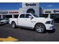 Bright White 2015 Ram 1500 Sport Crew Cab