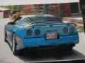 1987 Blue Chevrolet Corvette Coupe  photo #8