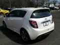 2015 White Diamond Tricoat Chevrolet Sonic RS Hatchback  photo #4