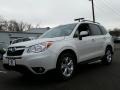 2015 Satin White Pearl Subaru Forester 2.5i Limited  photo #1