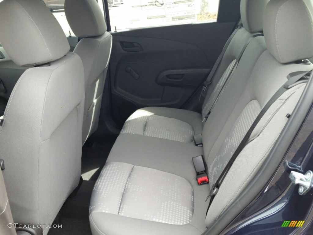 2015 Chevrolet Sonic LS Hatchback Rear Seat Photos