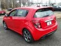 2015 Red Hot Chevrolet Sonic RS Hatchback  photo #4