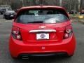2015 Red Hot Chevrolet Sonic RS Hatchback  photo #5