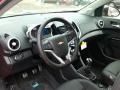 2015 Chevrolet Sonic RS Jet Black Interior Prime Interior Photo