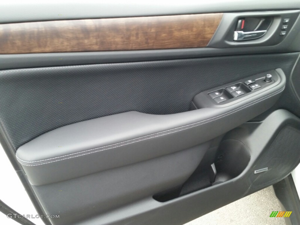 2015 Outback 2.5i Limited - Crystal White Pearl / Slate Black photo #8