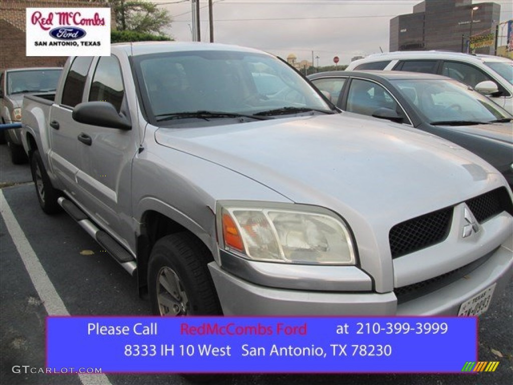 2007 Raider LS Double Cab - Alloy Silver / Slate photo #1