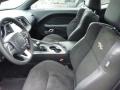 2015 Dodge Challenger Black Interior Front Seat Photo