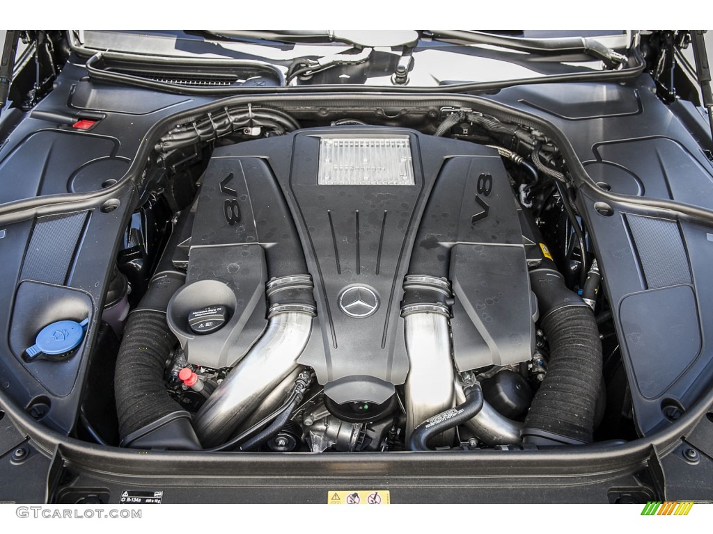 2015 Mercedes-Benz S 550 Sedan 4.6 Liter biturbo DI DOHC 32-Valve VVT V8 Engine Photo #102516197
