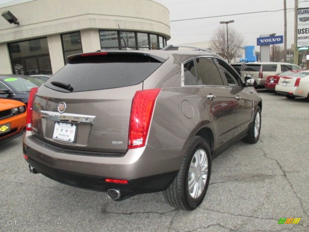 2012 SRX Luxury AWD - Mocha Steel Metallic / Shale/Brownstone photo #6