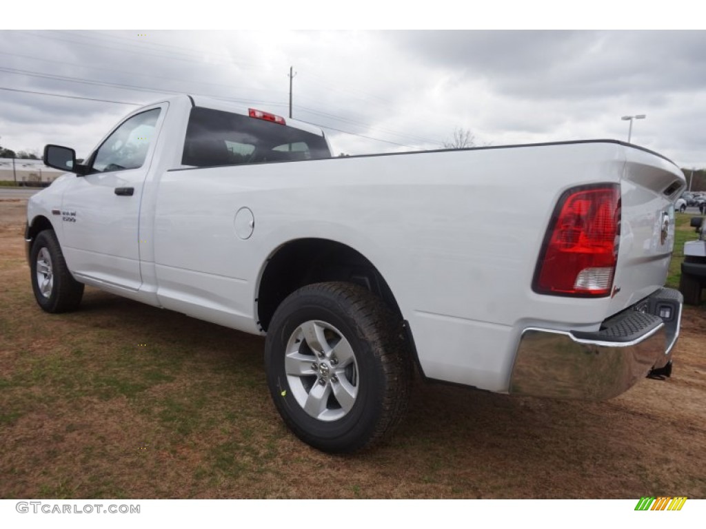 2015 1500 Tradesman Regular Cab - Bright White / Black/Diesel Gray photo #2