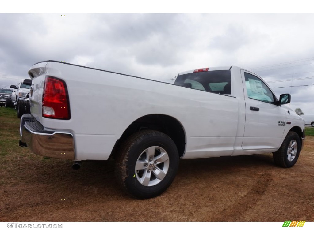 2015 1500 Tradesman Regular Cab - Bright White / Black/Diesel Gray photo #3