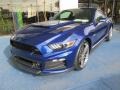 Deep Impact Blue Metallic 2015 Ford Mustang Roush Stage 2 Coupe Exterior