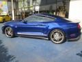 2015 Deep Impact Blue Metallic Ford Mustang Roush Stage 2 Coupe  photo #11