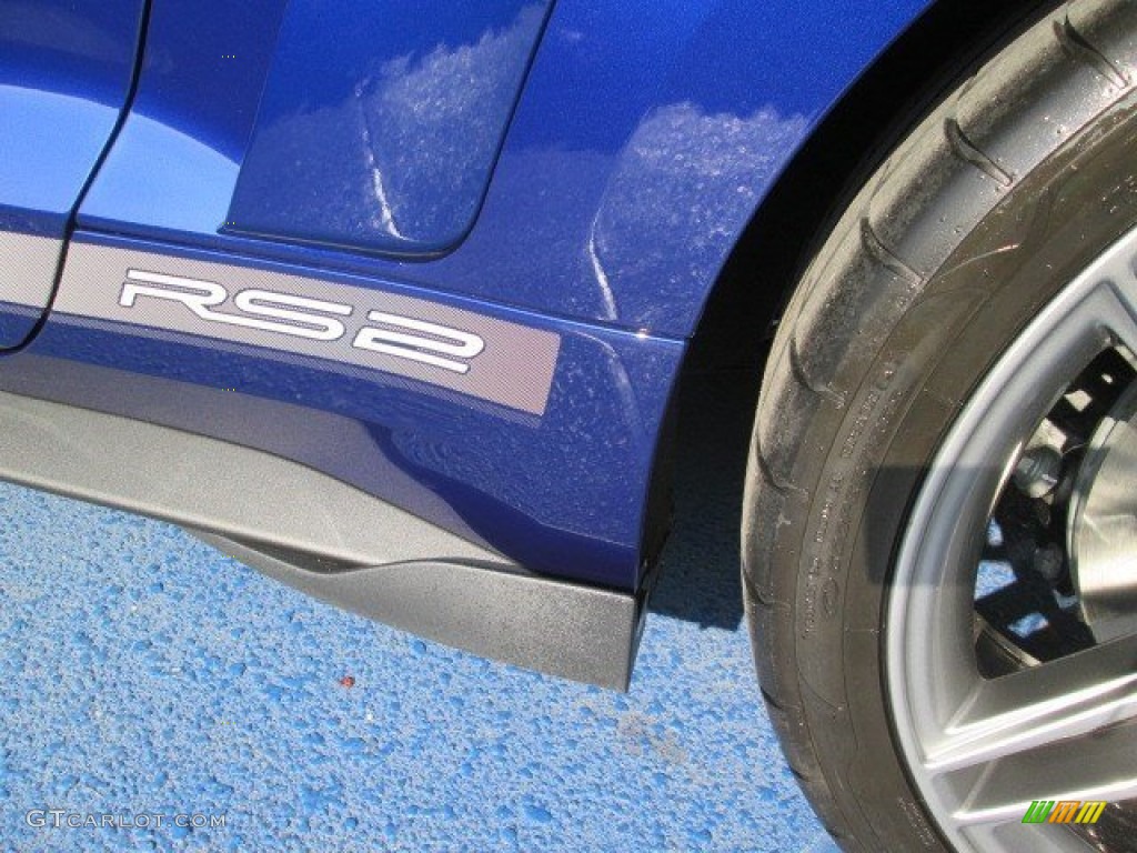 2015 Mustang Roush Stage 2 Coupe - Deep Impact Blue Metallic / Ebony photo #17