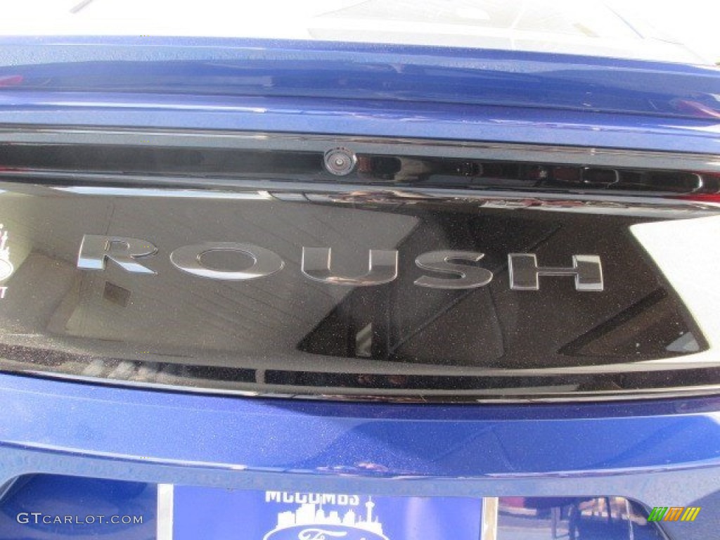 2015 Mustang Roush Stage 2 Coupe - Deep Impact Blue Metallic / Ebony photo #33
