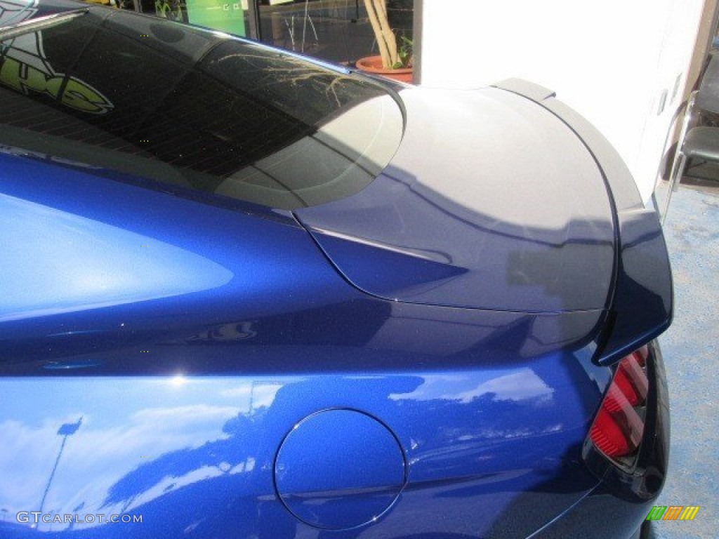 2015 Mustang Roush Stage 2 Coupe - Deep Impact Blue Metallic / Ebony photo #35